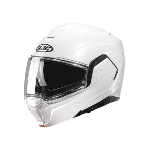 HJC i100 Solid opklapbare helm (mat wit)