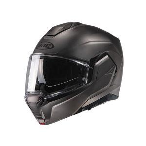 HJC i100 Solid opklapbare helm (titanium mat)