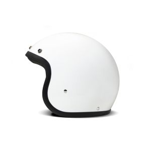 DMD Vintage Jet Helm (wit)