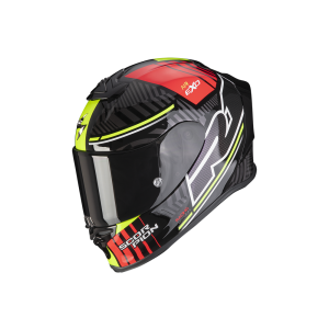 Scorpion Exo-R1 Air Victory Fullface Helm (zwart / rood / geel)