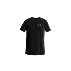 John Doe JD Belettering T-Shirt (zwart)