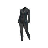 Dainese Dry Suit functioneel ondergoed eendelig dames (zwart / blauw)