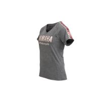 Yamaha Brazoria Sneller Zonen T-Shirt Dames (grijs/rood)