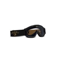 DMD Ghost motorbril (zwart / transparant)