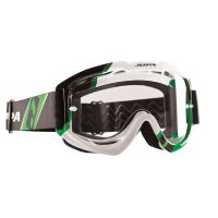 Jopa Venom 2 Grafische motorbril (zwart / groen / wit)