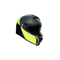 AGV Tourmodular Balance opklapbare helm (mat zwart / geel / grijs)