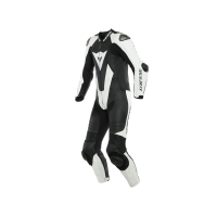 Dainese Laguna Seca 5 leren eendelig pak (geperforeerd | zwart / wit)