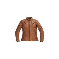 DIFI Marilyn Motorcycle Leather Jacket Dames (bruin)